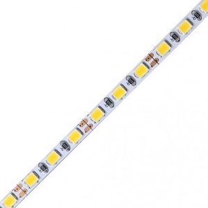 Fita Led 12v IP20 10w 4mm 2835 128leds 5 Metros