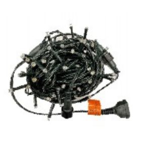 Cordão 100 leds Conector Macho/Fêmea 10m
